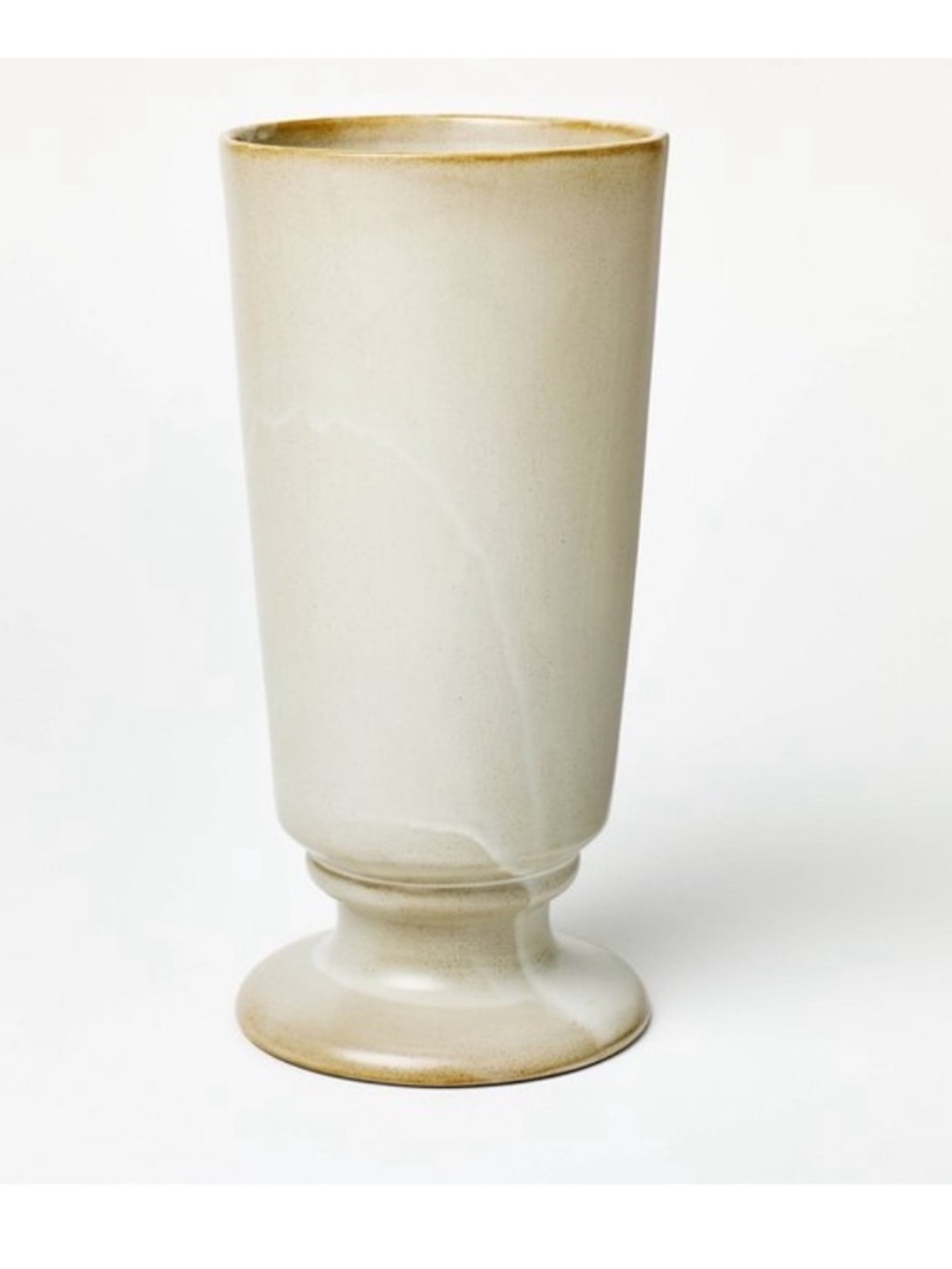 Ceramic Column Vase with Reactive Glaze from Threshold™ designed w Studio McGee